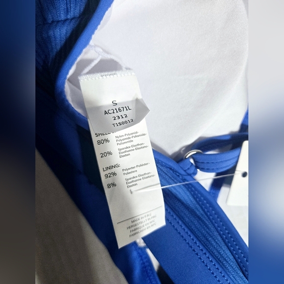 CUPSHE Bikini Set for Women Bathing Suit Mid Waist Cutout High Cut Spaghetti S - Picture 8 of 11